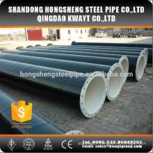 spiral welded steel pipe flange connected